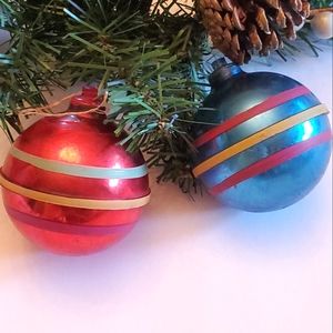 Vintage 1960's ornaments
